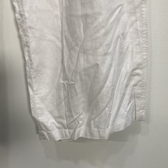 Nurture by Westbound 1Xs Pants Linen Rayon White - Picture 3 of 10